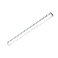 4', 80 CRI, 4000K, 4614 Lumens, Surface Mount, Wall Mount or Suspended, Curved Frosted Acrylic Wide Distribution Lens, 0-10V Dimming Driver, 120-277V, 40W, 115 LPW, White