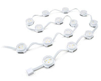 Color Kinetics eW Flex Compact, 3000K, 50 Nodes, 4in OC, White Node/Cable, Clear Flat Lens, 3ft Whip