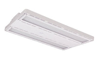 Linear High Bay, Size 1, Switchable Lumen and CCT, PC lens, Wide Distribution. IP65, 65c Ambient, NSF, NEMA 4X Certified