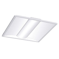The CLT is a low profile center lens troffer with switchable lumens and CCT, designed to blend seamlessly into its environment