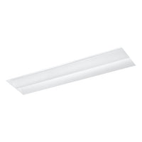 1x4, Shallow, 80 CRI, CCT Switchable, Lumen Switchable, Curved Frosted Acrylic Lens, 0-10V Dimming 10%