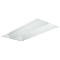The Stratus - LSTE architectural recessed fixture is a direct/indirect luminaire that provides a clean ceiling at mounting heights as low as 8 feet.