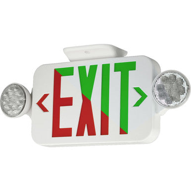 Green Letters, White Housing, Single/Double Face, Self-Test/Self-Diagnostics