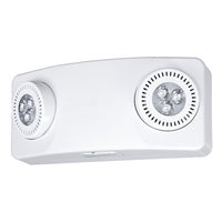 Black housing, 2.7W LED lamps, 550 lumens, Self Diagnostics