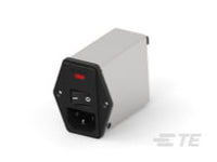AC Power Entry Modules Horz DPST Sngl Volt Dual Fuse Med Perf - PE0S0DMXE