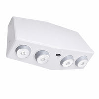Decorative Emergency Downlight - White Finish With 90 Minute Battery Back-Up