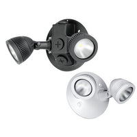 Indoor Location, White Finish, Double-head, 1094 lumens, 10W total, 10-25Vdc input