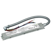 Emergency LED battery pack, 120V-277V, 20-56 VDC, 10W, metal construction, nickel cadmium battery