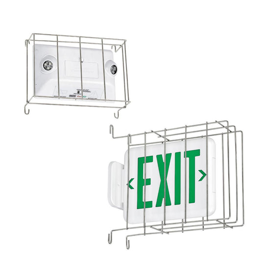 End Mount Exit Wire Guard for EVE, EVC, SE, OBN - 10-1/2in. H x 14-1/2in. L x 3-1/2in. D