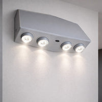 Decorative Emergency Downlight - White Finish With 90 Minute Battery Back-Up