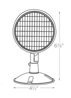 Dual-Lite CRHI 6V 5W LED Indoor Remote Lighting Head, Single Head, White Finish