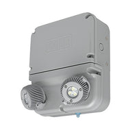 Dual-Lite DYN6I-4X-HTR-FP 12W NEMA4X Industrial High Lumen LED Emergency Light, Spectron Self-Diagnostics, NEMA4X/IP66 Rated, Heater for Cold Temp, Food Processing Rated, 3W Lamps