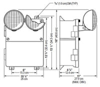 Dual-Lite N4X7 6V Harsh Environment Emergency Light