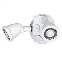 Dual Lite OCRDW03L 6/12V, 3W LED MR16 Decorative Outdoor Remote Lighting Head, Wet Location, Double Head, White