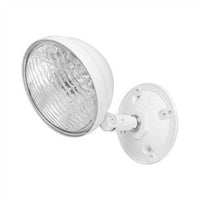 Dual-Lite OMSSW0605 6V, 5.4W Incandescent Outdoor Remote Lighting Head, Single Head, White Finish