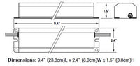 Dual-Lite UFO-5AW One or Two 17W-215W (2ft. - 8ft.) T8, T10 or T12 Fluorescent Emergency Battery Pack, 600-700 Lumens