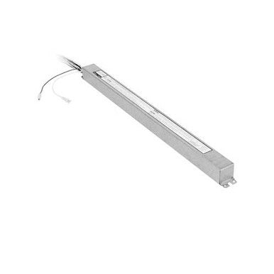 Dual-Lite UFO-LP1 One 21-28W Standard or 24-54W High Output T5; One 32W (4ft.), 40W (5ft.) or 44W H0 (4ft.) T8 Low Profile Emergency Lighting Fluorescent Lamp; or One 36-55W (4-pin) Long Compact Fluorescent Battery Pack, 120-277V, 390-700 Lumens