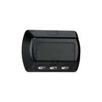 Surface, Wall or Ceiling, Black, 3 LEDs, 5000K, 8W, 933 lumens