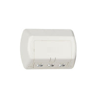 Surface, Wall or Ceiling, White, 3 LEDs, 5000K, 8W, 933 lumens