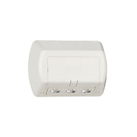 Surface, Wall or Ceiling, White, 3 LEDs, 5000K, 8W, 933 lumens