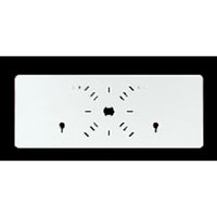 EZ-2, EV Adapter Plate Cover, White