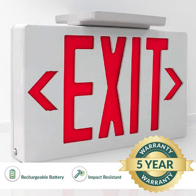 LED Compact Exit Signs - Choose Your Options