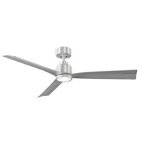 Clean in Brushed Aluminum With Luminaire
