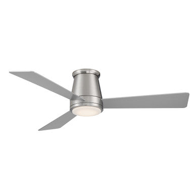 Hug 52in. in Brushed Nickel With Luminaire