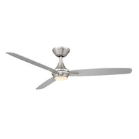 Blitzen in Brushed Nickel With Luminaire