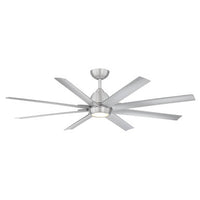 Mocha XL in Brushed Aluminum With Luminaire
