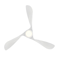 Swirl in Matte White With Luminaire