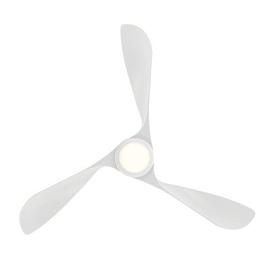 Swirl in Matte White With Luminaire