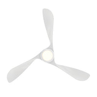Swirl in Matte White With Luminaire