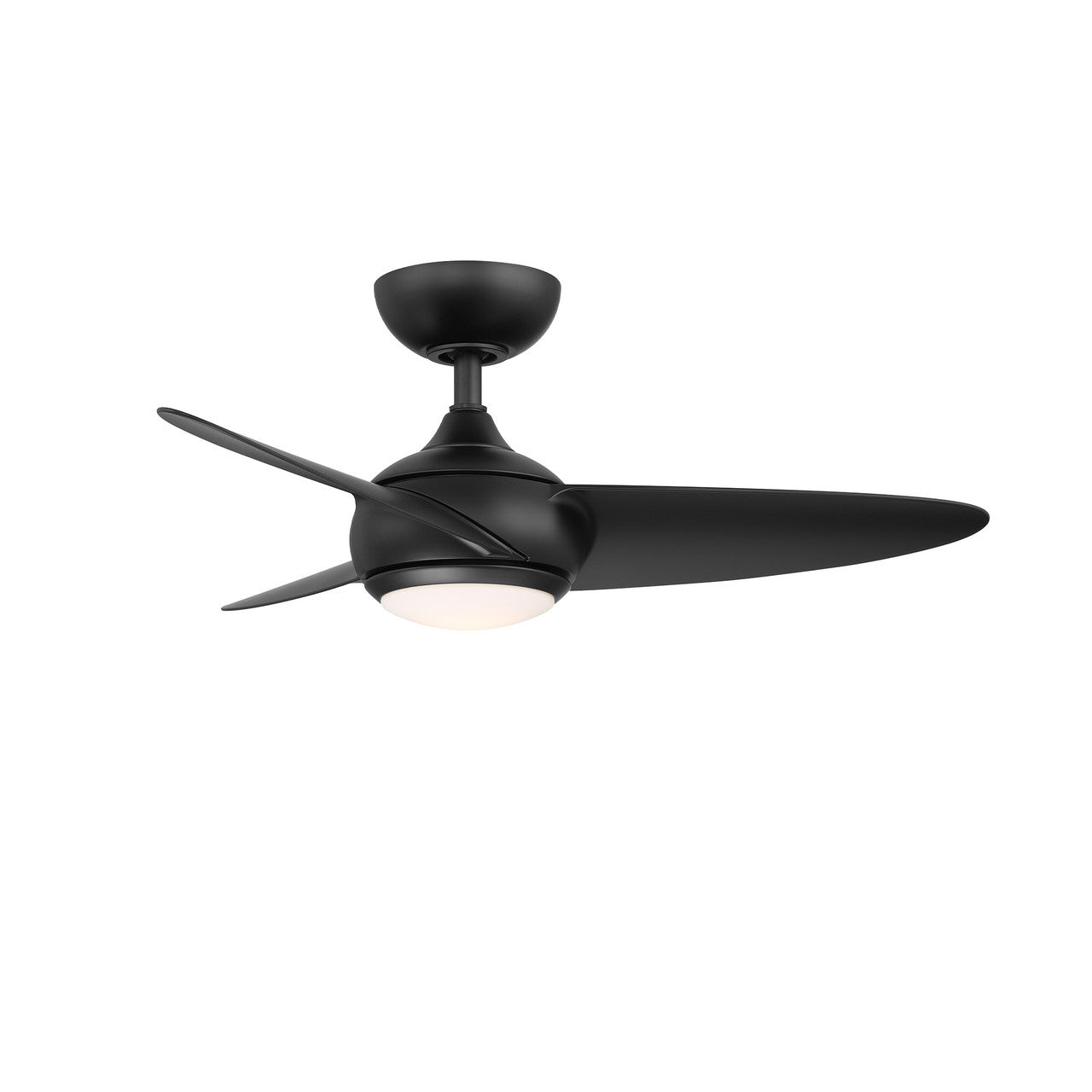Loft in Matte Black With Luminaire
