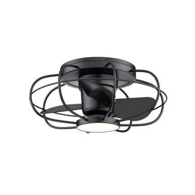 Aella in Matte Black with Luminaire