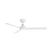 GAGE 52in. in Matte White with Luminaire