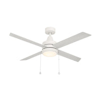 Quade in Matte White With Luminaire