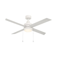 Quade in Matte White With Luminaire