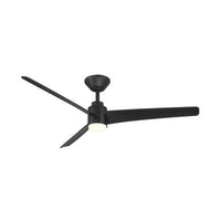 NOVELLE 52 in Matte Black with Luminaire