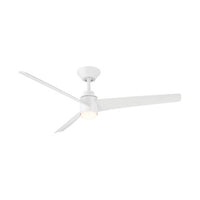 NOVELLE 52 in Matte White with Luminaire