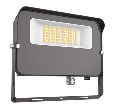 LED Landscape Floodlights - 150W - 19,500 Lumens - 5000K Daylight - 120-277V - Slipfitter Mount - Integrated Photocell