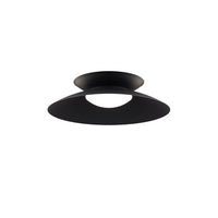 Miso 22in. LED Flush Mount Light 3500K in Black