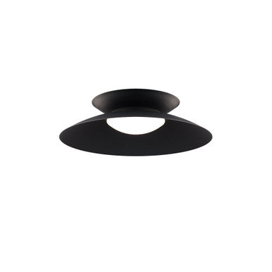 Miso 22in. LED Flush Mount Light 2700K in Black
