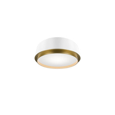 SALVO 12IN FLUSH MOUNT 4CCT 3000K