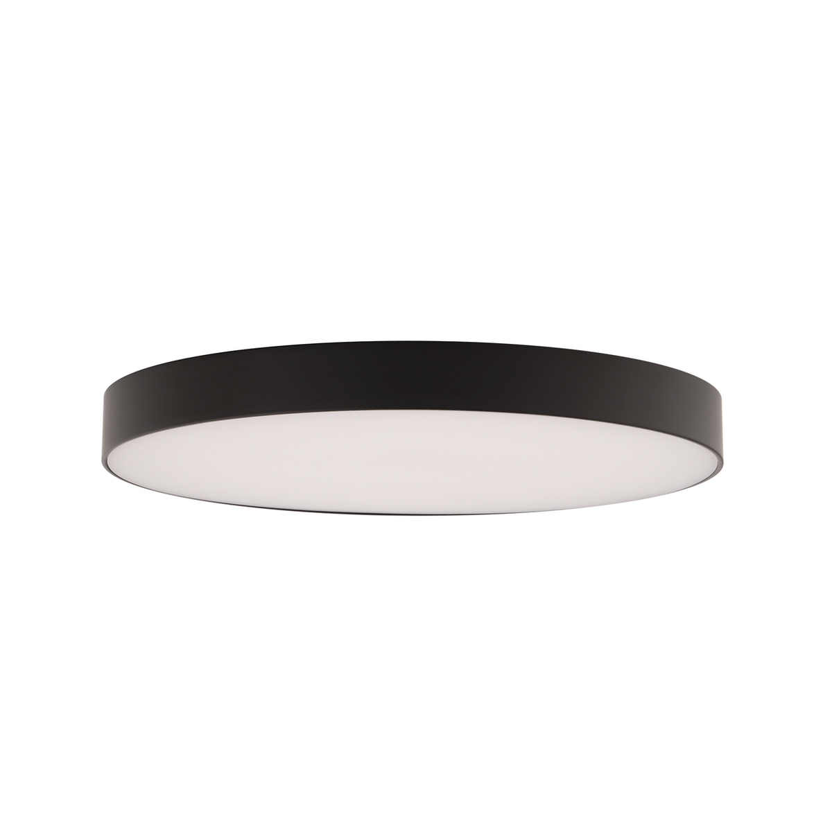 EDGELESS FLUSH MOUNT 8IN RND 5CCT BK