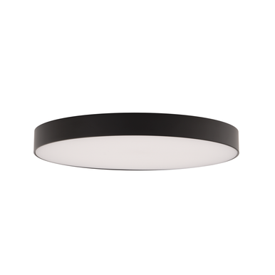 EDGELESS FLUSH MOUNT 8IN RND 5CCT BK