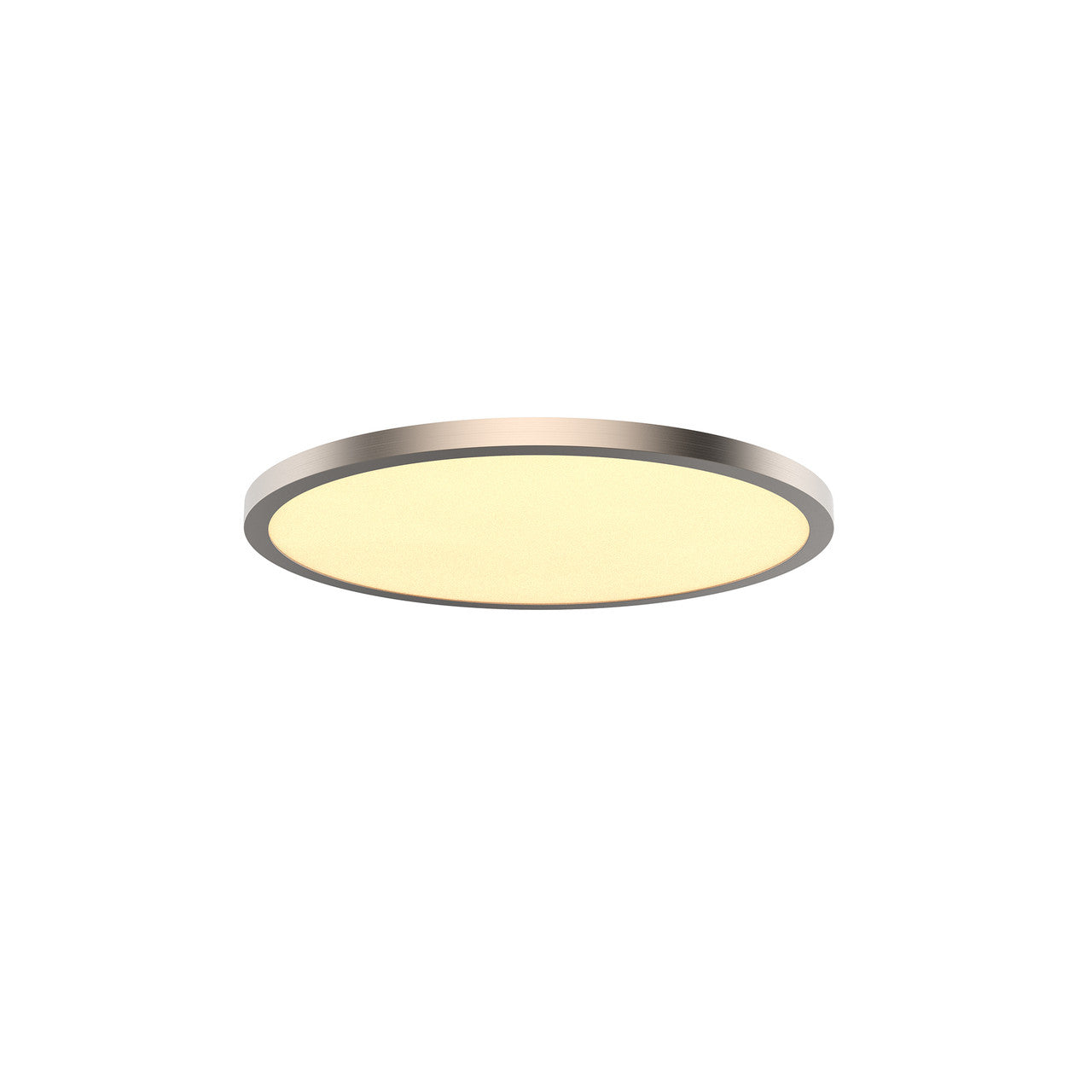 ROUND FLUSH MOUNT 24IN RND 5CCT BZ