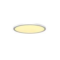 ROUND FLUSH MOUNT 24IN RND 5CCT WT