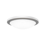 DEW FLUSH MOUNT 18IN RND 5CCT BZ