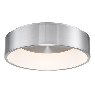 Corso 18in. LED Flush Mount Light 3000K in Brushed Aluminum